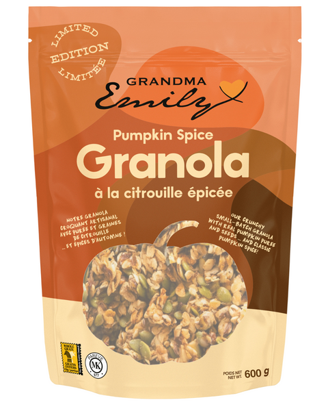 Édition limitée - Granola à la citrouille épicee (600 g)