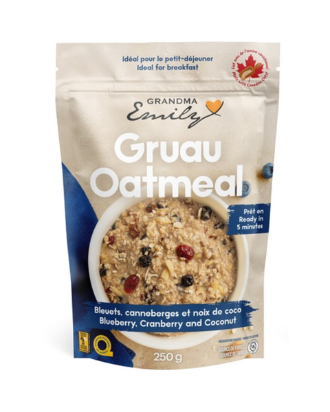 Blueberry Coconut Oatmeal (250g)