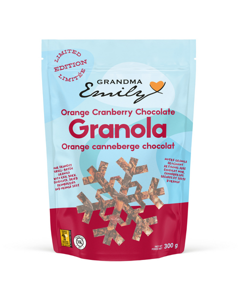Édition limitée - Granola orange canneberge chocolat (300 g)