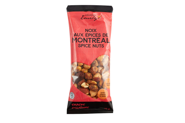 Noix épicées de Montréal (70g)
