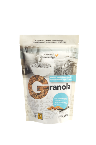 Almond Vanilla Super Crunch Granola (250g)