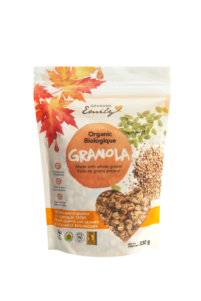 Organic Maple Quinoa Granola (330g)