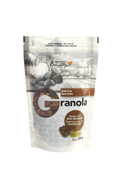 Granola au chocolat sans céréales (250g)