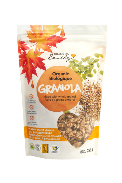 Organic Maple Quinoa Granola (750g)